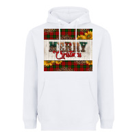 White merry Christmas sunflowers Heavyweight Hoodie - Jasminsmagicworld