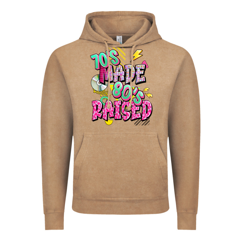 70s Made 80s Raised Vintage Hoodie by texasbilliewilder | Teevron