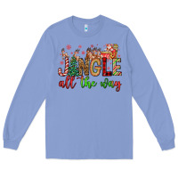 Colony Blue jingle all the way Long Sleeve Tee - FaDigitalArtStudio