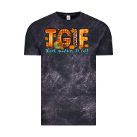 Cloud Black tgif thank goodness it s fall Vintage Tee - Zillion Design Studio