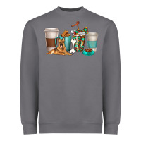 Storm german shepherd dog coffee cups Heavyweight Sweatshirt - texasbilliewilder