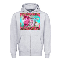 Heather Grey Breast cancer  no one fıghts alone tumbler Zipper Hoodie - Artiststas