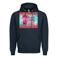 Navy Breast cancer  no one fıghts alone tumbler Zipper Hoodie - Artiststas