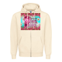 Sandshell Breast cancer  no one fıghts alone tumbler Zipper Hoodie - Artiststas