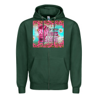 Sports Green Breast cancer  no one fıghts alone tumbler Zipper Hoodie - Artiststas