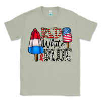 Matcha red white blue Classic Tee - CowhideDigitalArt