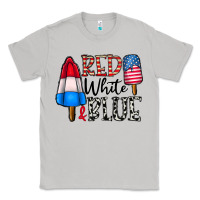 Moon Dust red white blue Classic Tee - CowhideDigitalArt
