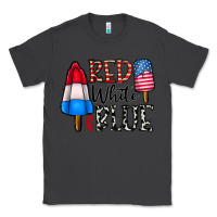 Smoke red white blue Classic Tee - CowhideDigitalArt