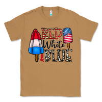 Toasted Coconut red white blue Classic Tee - CowhideDigitalArt