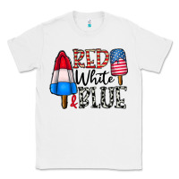 White red white blue Classic Tee - CowhideDigitalArt
