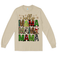 Mushroom jolly mama mama mama Long Sleeve Tee - FaDigitalArtStudio