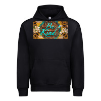 Be Kind Bees License Plate Urban Hoodie | Teevron