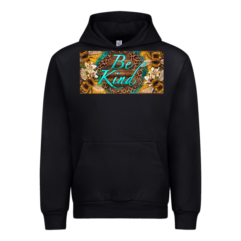 Be Kind Bees License Plate Urban Hoodie by Artiststas | Teevron