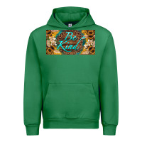 Emerald be kind bees license plate Urban Hoodie - Artiststas