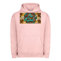 Pigment Salmon be kind bees license plate Urban Hoodie - Artiststas