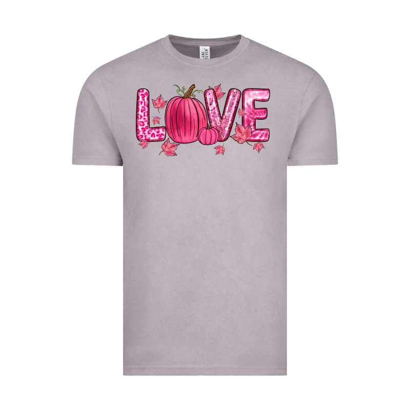 Love Breast Cancer Vintage Tee by Zillion Design Studio | Teevron
