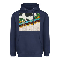 Navy cowhide sunflowers cactus Heavyweight Hoodie - Jasminsmagicworld