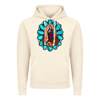 Vintage Artic Gemstone Lady Of Guadalupe Vintage Hoodie - RanaPortraitStore