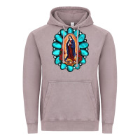 Vintage Zinc Gemstone Lady Of Guadalupe Vintage Hoodie - RanaPortraitStore
