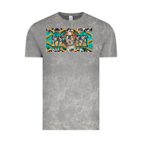 Cloud Rock english bulldog mom  license plate template Vintage Tee - BarkalooDesign