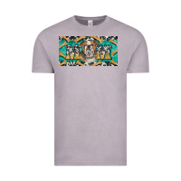 English Bulldog Mom  License Plate Template Vintage Tee | Teevron