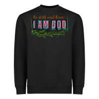 Black be still and know that i am god Heavyweight Sweatshirt - texasbilliewilder