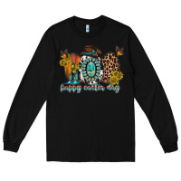 Black happy easter egg western Long Sleeve Tee - RacoonDesign