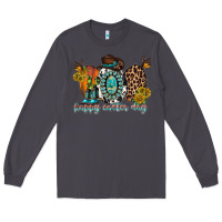 Smoke happy easter egg western Long Sleeve Tee - RacoonDesign