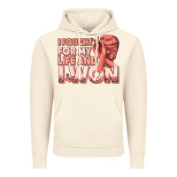 Vintage Artic i fought for my life and i won uterine cancer peac Vintage Hoodie - texasbilliewilder