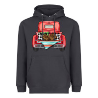 Smoke Christmas truck Heavyweight Hoodie - BarkalooDesign