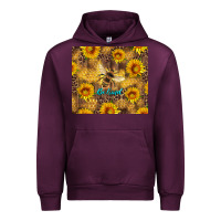 Mauve Wine be kind bee and sunflowers Urban Hoodie - Artiststas