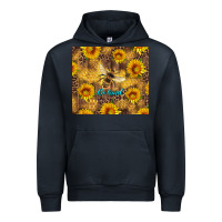 Navy be kind bee and sunflowers Urban Hoodie - Artiststas