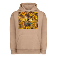 Pigment Burro be kind bee and sunflowers Urban Hoodie - Artiststas