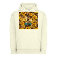 Pigment Pistachio be kind bee and sunflowers Urban Hoodie - Artiststas