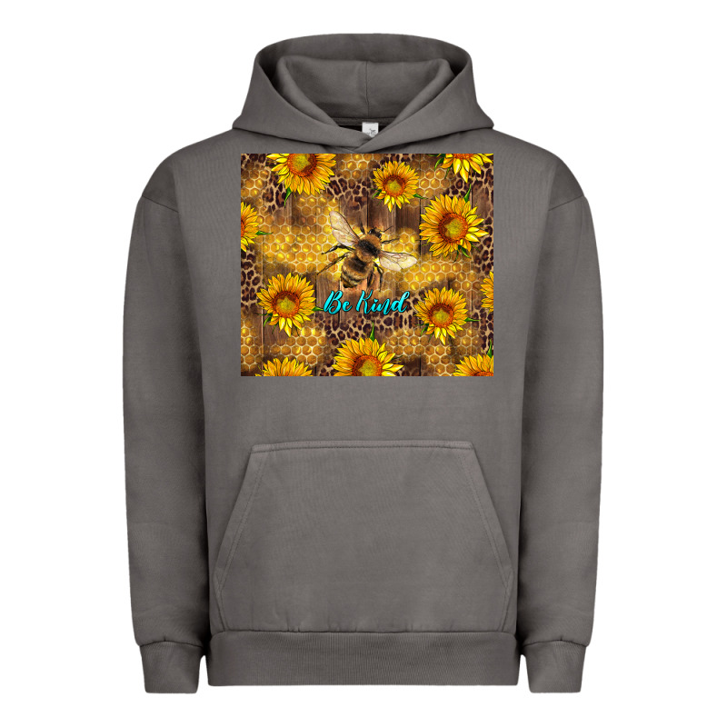 Be Kind Bee And Sunflowers Urban Hoodie by Artiststas | Teevron