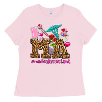 Bubblegum Pink valentines day m a medical assistant Ladies Tee - AdoDesignShop