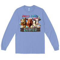 Happy Easter Heifer Long Sleeve Tee | Teevron