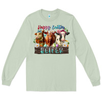 Matcha happy easter heifer Long Sleeve Tee - RacoonDesign
