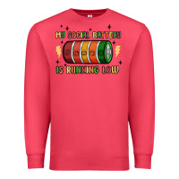 Cardinal social battery Premium Sweatshirt - MaliasSmallBusiness