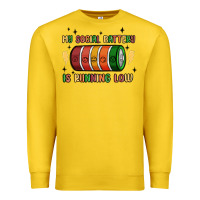 Lemon social battery Premium Sweatshirt - MaliasSmallBusiness