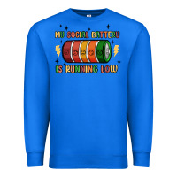 True Royal social battery Premium Sweatshirt - MaliasSmallBusiness