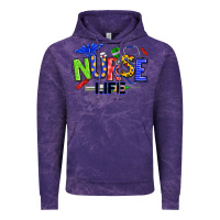 Cloud Purple autism nurse life Vintage Hoodie - texasbilliewilder