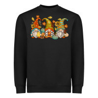 Black fall gnomes Heavyweight Sweatshirt - Zillion Design Studio