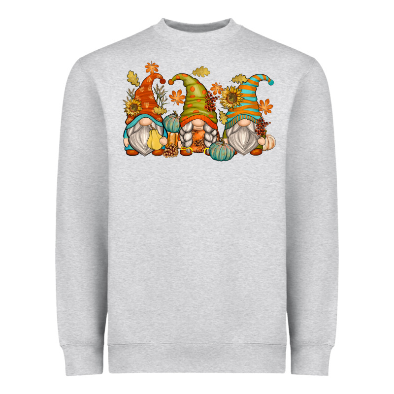 Fall Gnomes Heavyweight Sweatshirt by Zillion Design Studio | Teevron