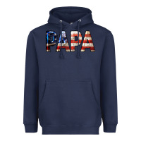 Navy American Papa Heavyweight Hoodie - LillyAllenDesigns