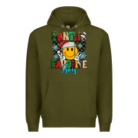 Army Green santas favorite boy Premium Hoodie - MaliasSmallBusiness