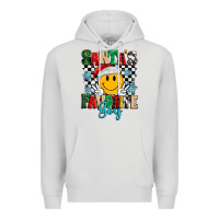 Dove Grey santas favorite boy Premium Hoodie - MaliasSmallBusiness