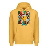 Mustard santas favorite boy Premium Hoodie - MaliasSmallBusiness