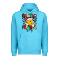 Ocean Blue santas favorite boy Premium Hoodie - MaliasSmallBusiness