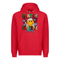 Red santas favorite boy Premium Hoodie - MaliasSmallBusiness